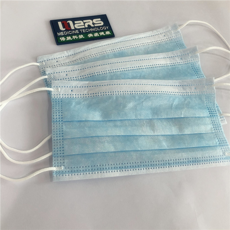 Hot Sale Product Medical 3-ansiktsmasker med enbart engångsbruk